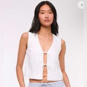 Abercrombie & Fitch Linen Top